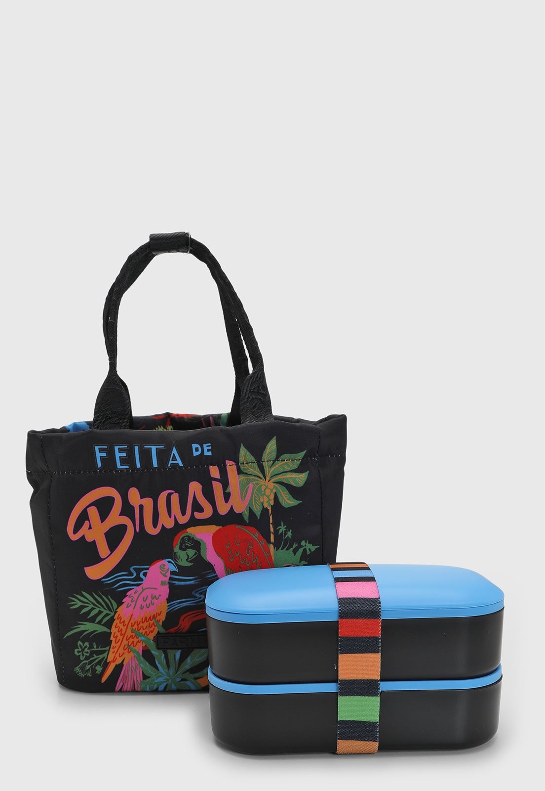 Imagem principal Bolsa Térmica Feminina FARM Ziriguidum Max Preta FARM preto