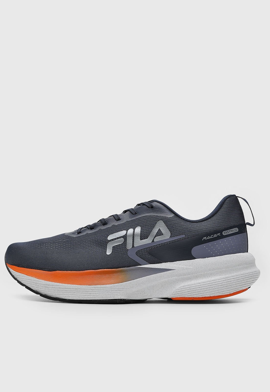 Imagem principal Tênis Masculino Fila Racer Fastpace e Laranja Fila azul marinho
