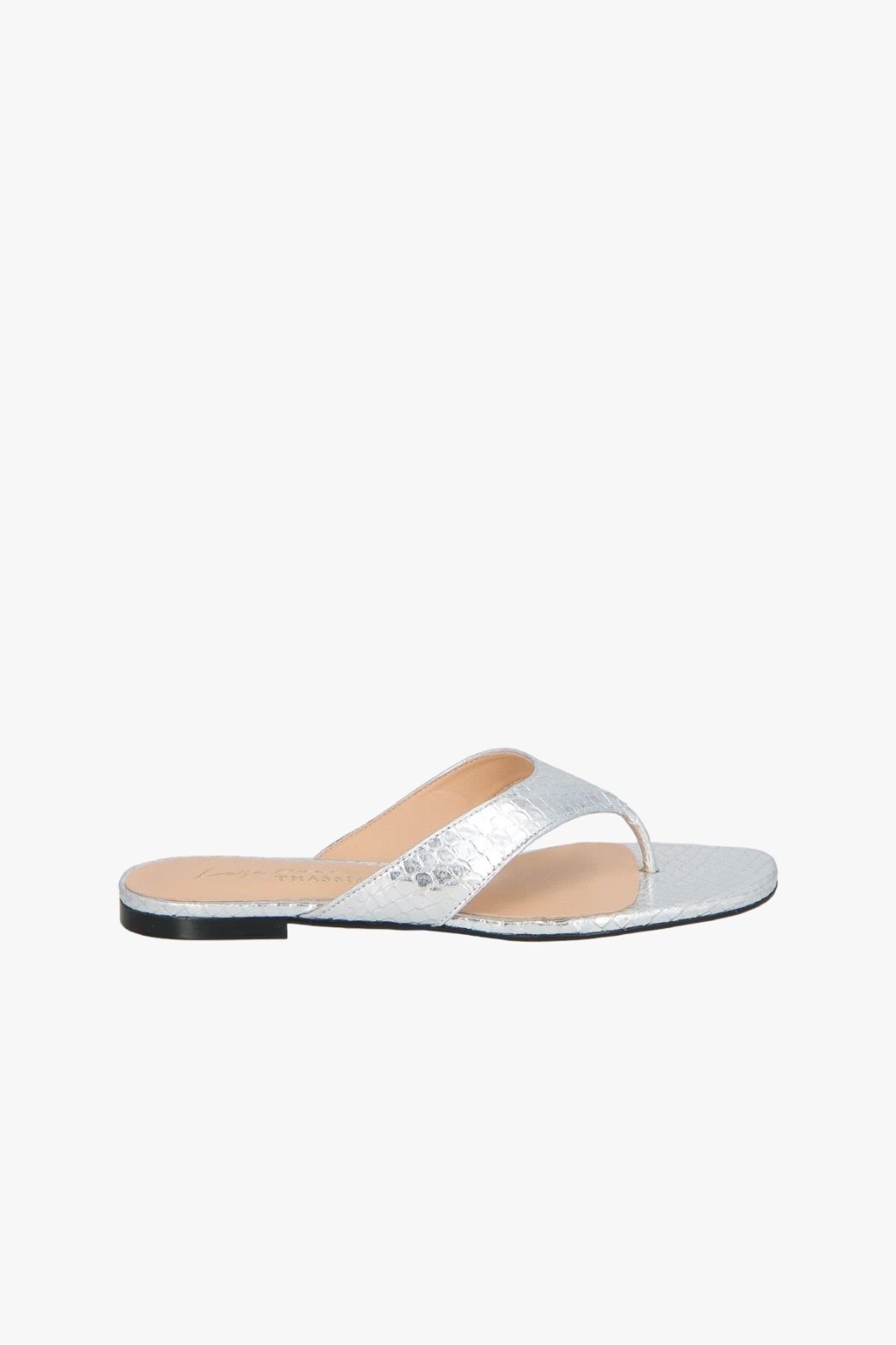 Imagem principal RASTEIRA DE DEDO EM COURO COBRA METALIZADO Luiza Barcelos prata