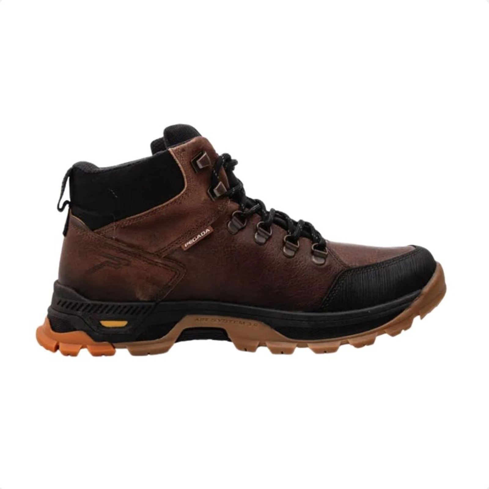 Imagem principal Bota Masculina Coturno Trekking Pegada Marrom PEGADA caramelo