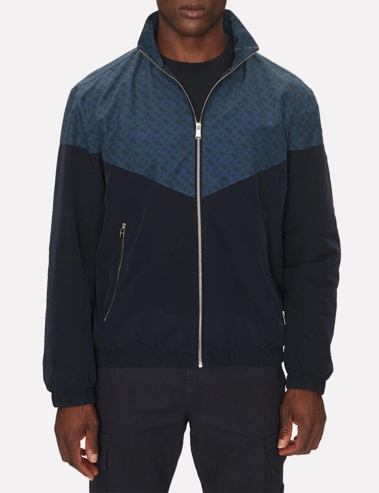 Imagem principal Jaqueta Hugo Boss Masculina Regular C-Cireno 3 Hugo Boss azul marinho