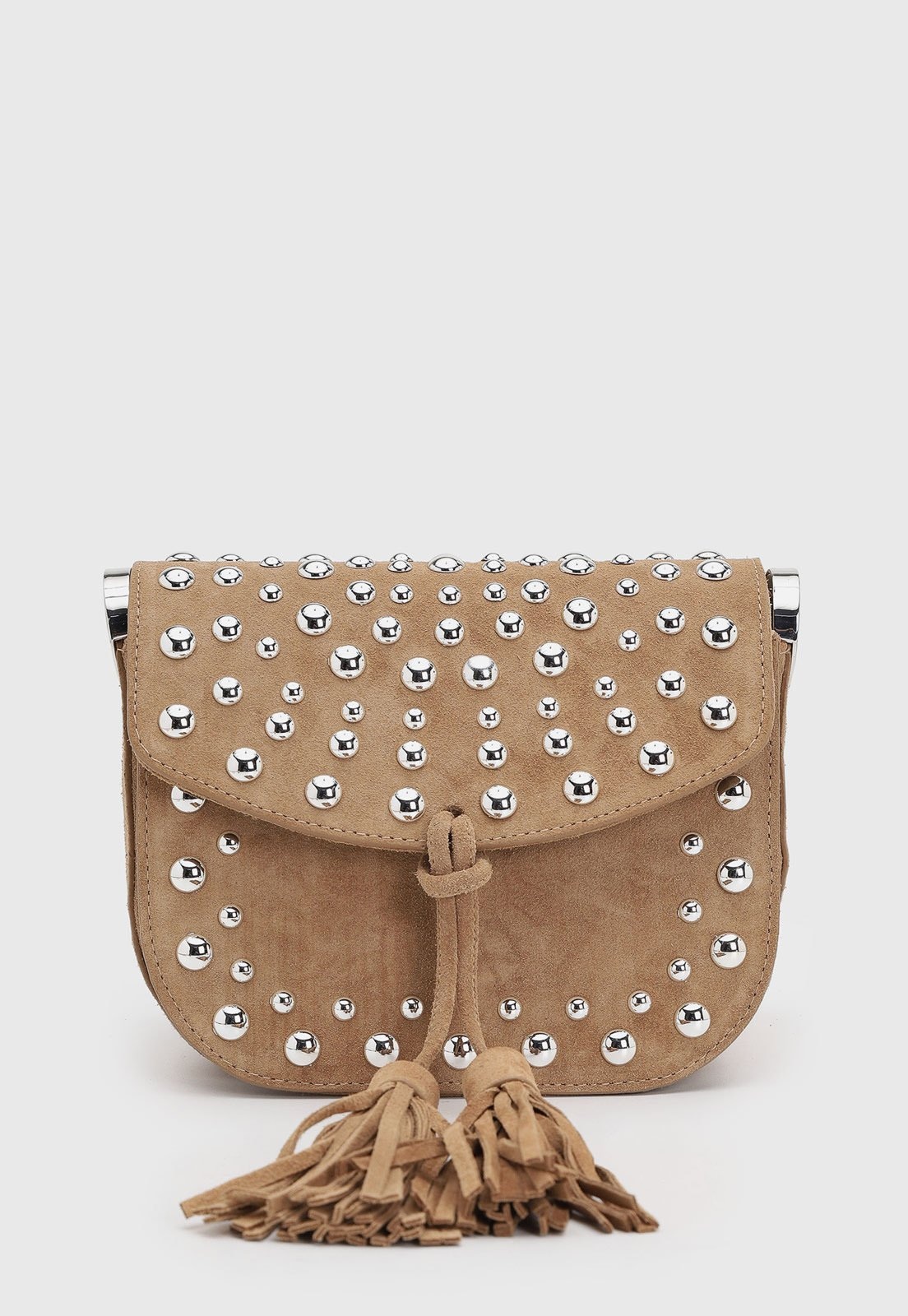 Imagem principal Bolsa Feminina Luiza Barcelos Alça Tachas Luiza Barcelos bege