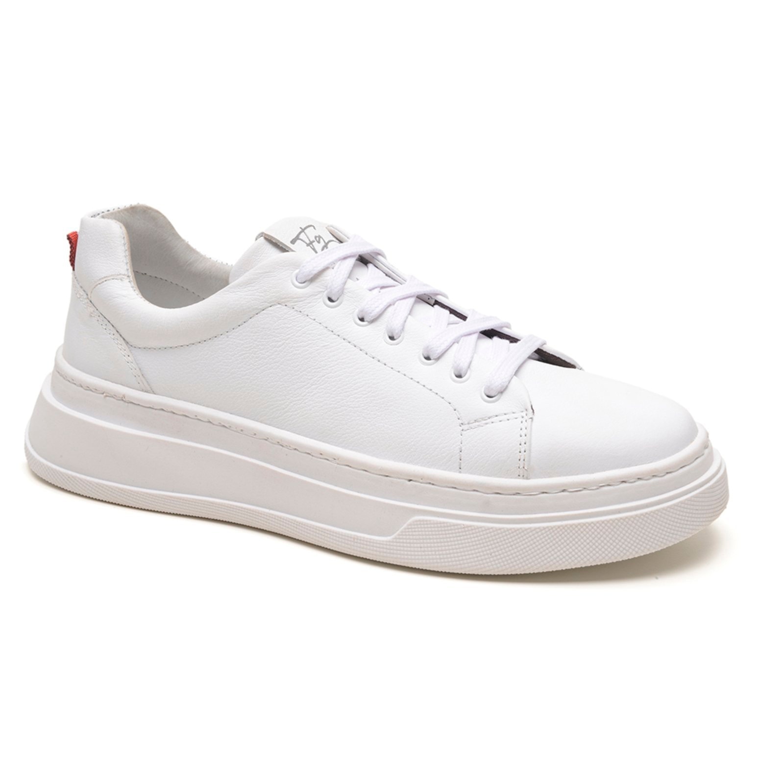 Imagem principal Tênis Masculino Franca Griffe Prime Edition Couro Genuíno Dubai Premium White FRANCA GRIFFE branco white