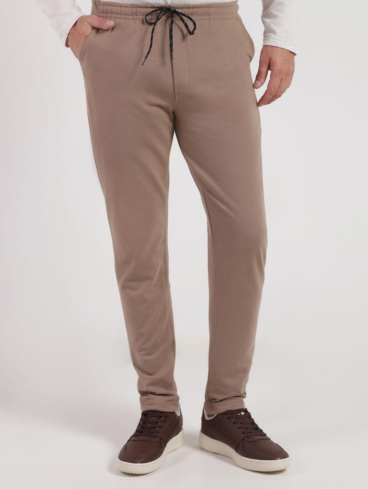 Imagem principal Calça Moletinho Masculina CAQUI DZero marrom caqui