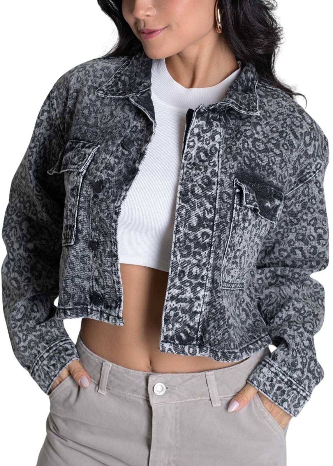 Imagem principal Jaqueta Sarja Sawary - 279521 Sawary preto