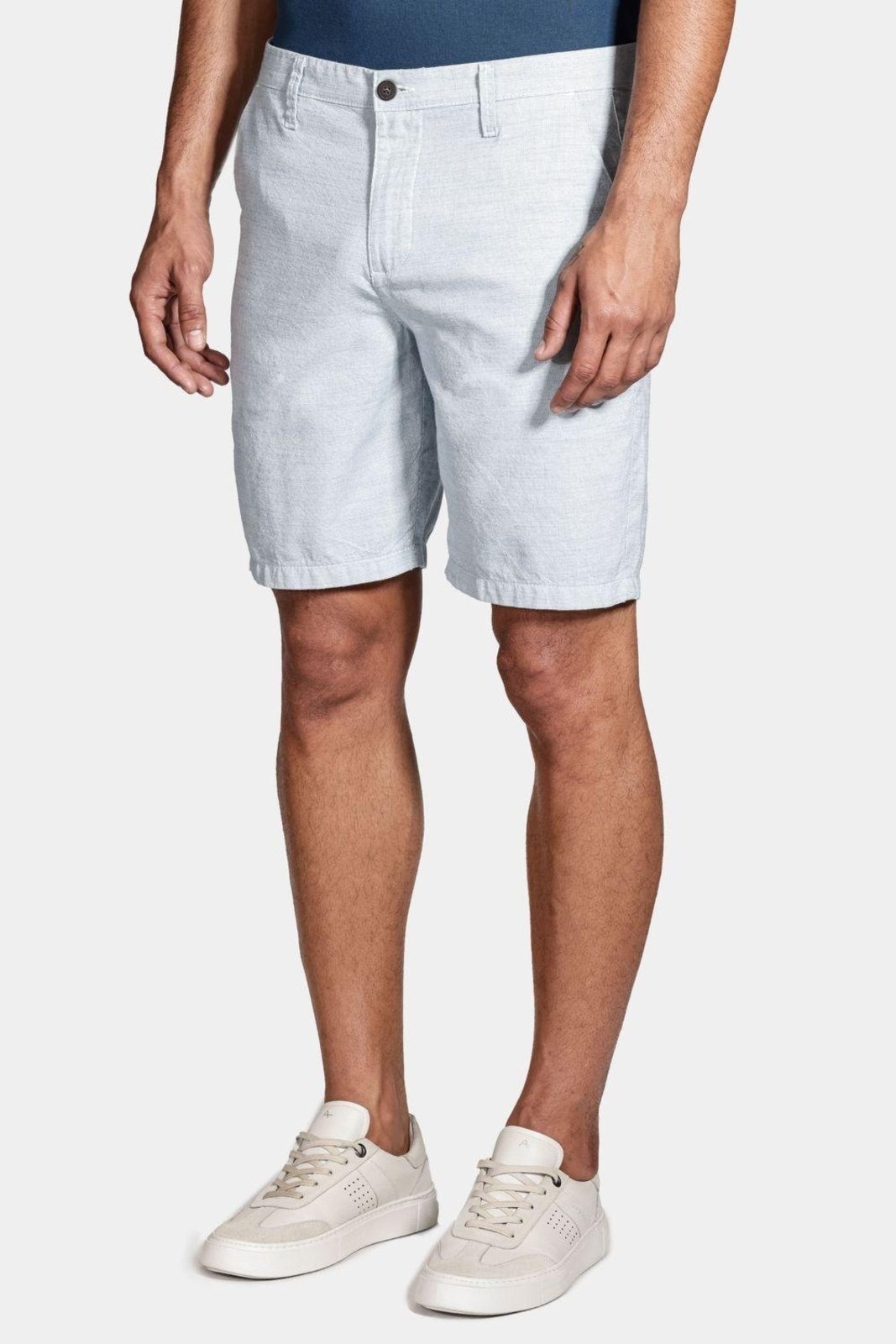 Imagem principal Bermuda Aramis Chino Clássica Oxford Médio Aramis azul