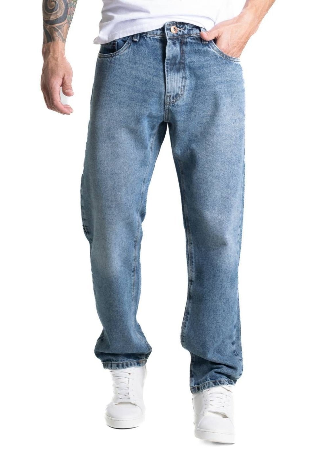 Imagem principal Calça Jeans Sawary Relaxed - 281561 Sawary azul