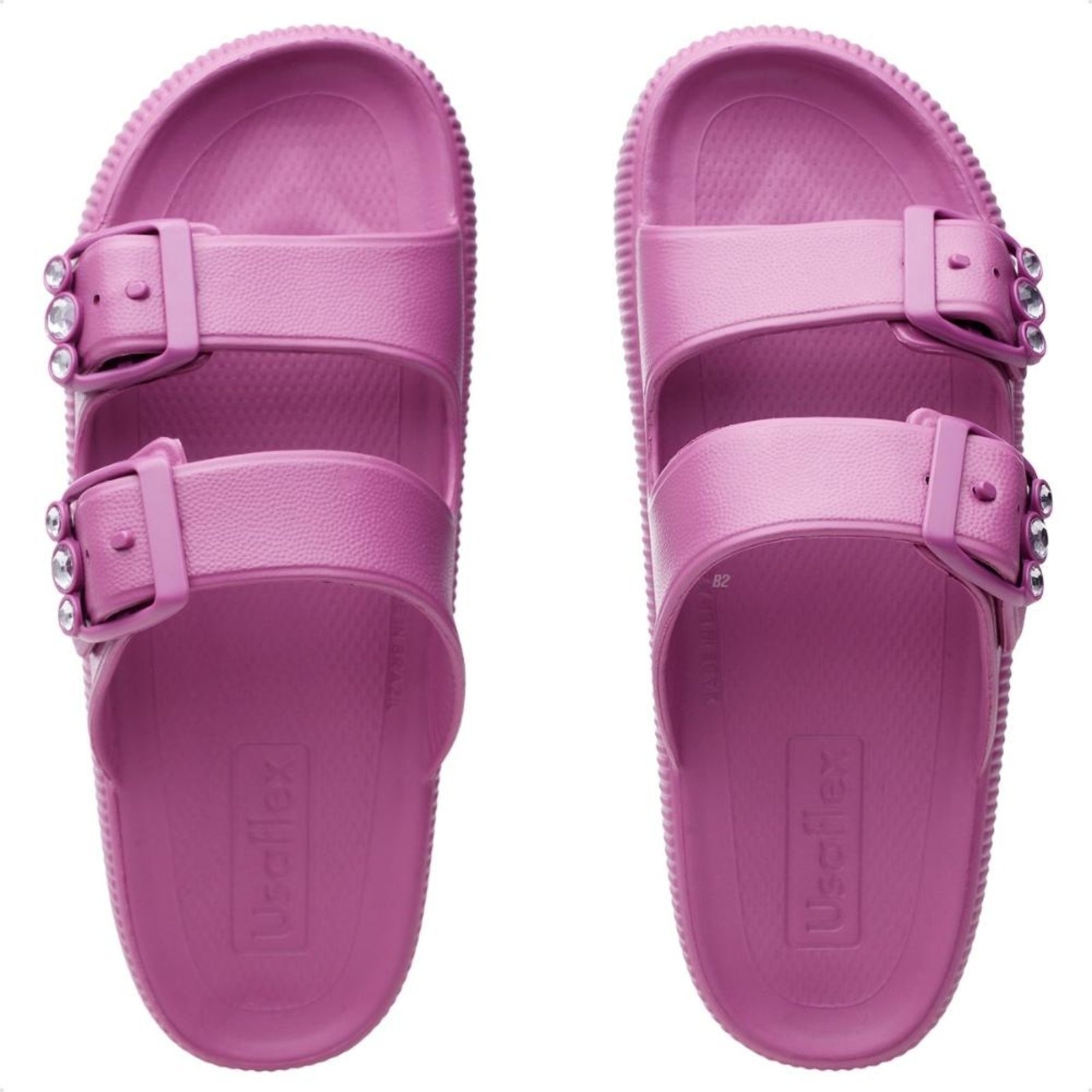 Imagem principal Chinelo Slide Usaflex Poofy Plataforma Feminino Usaflex roxo