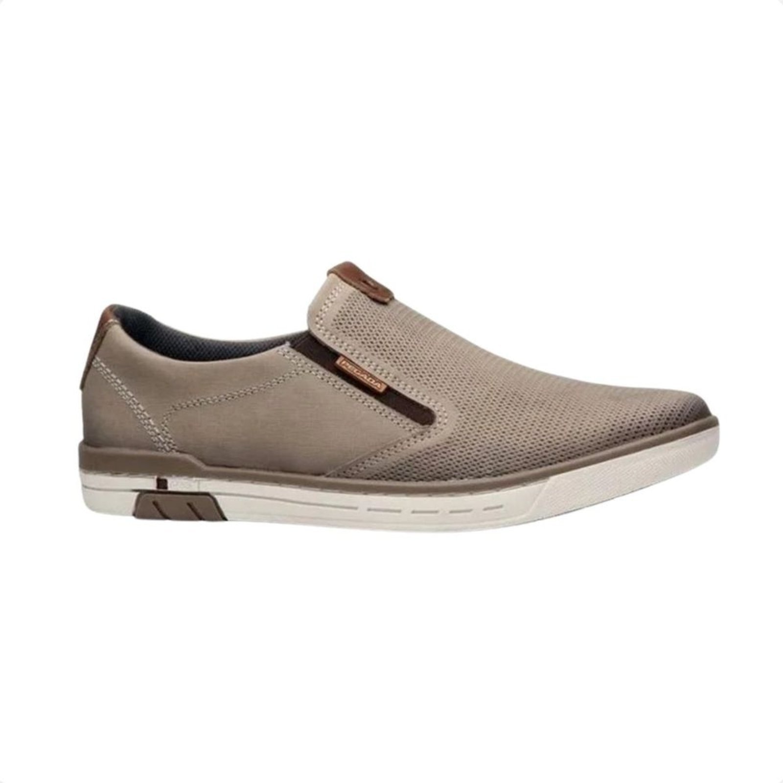Imagem principal Sapatenis Masculino Slip On Em Couro Pegada PEGADA bege