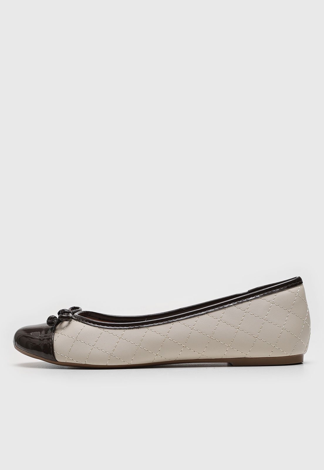 Imagem principal Sapatilha Via Uno Ponta Verniz Off-White VIA UNO off-white white