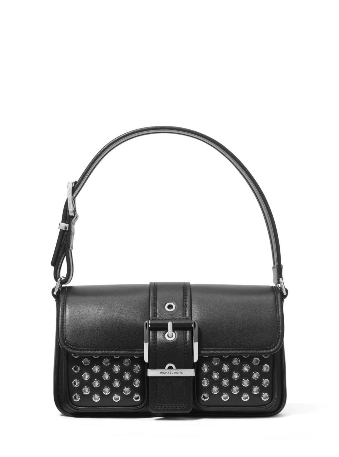 Imagem principal Bolsa De Ombro Colby Ilhós Média Em Couro 30R5sbal2i001 Michael Kors preto