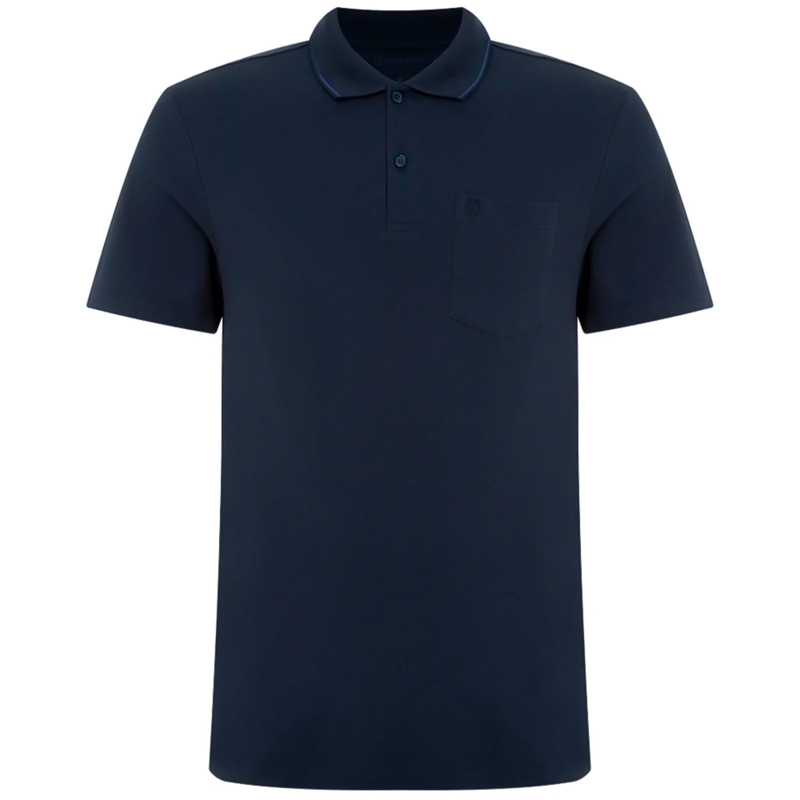 Imagem principal Camisa Polo Individual Comfort Fit OU24 Marinho Masculino Individual azul marinho