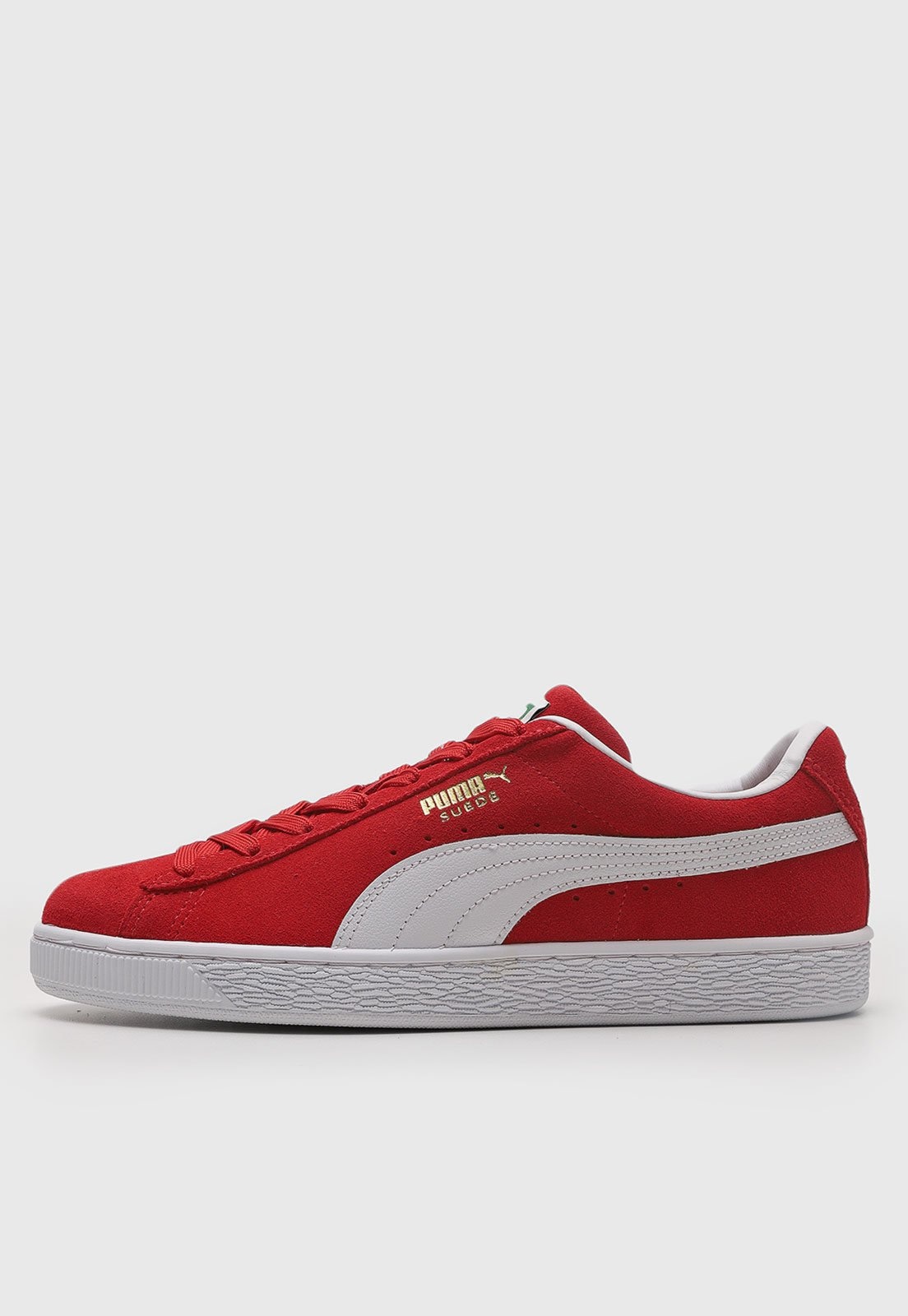 Imagem principal Tênis Masculino Puma Suede Classic e Branco Puma vermelho