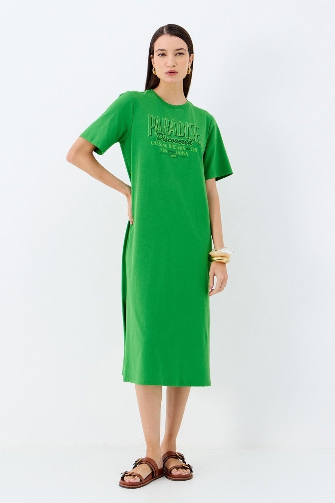 Imagem principal Vestido T-Dress Paradise ACT FEMININO preto