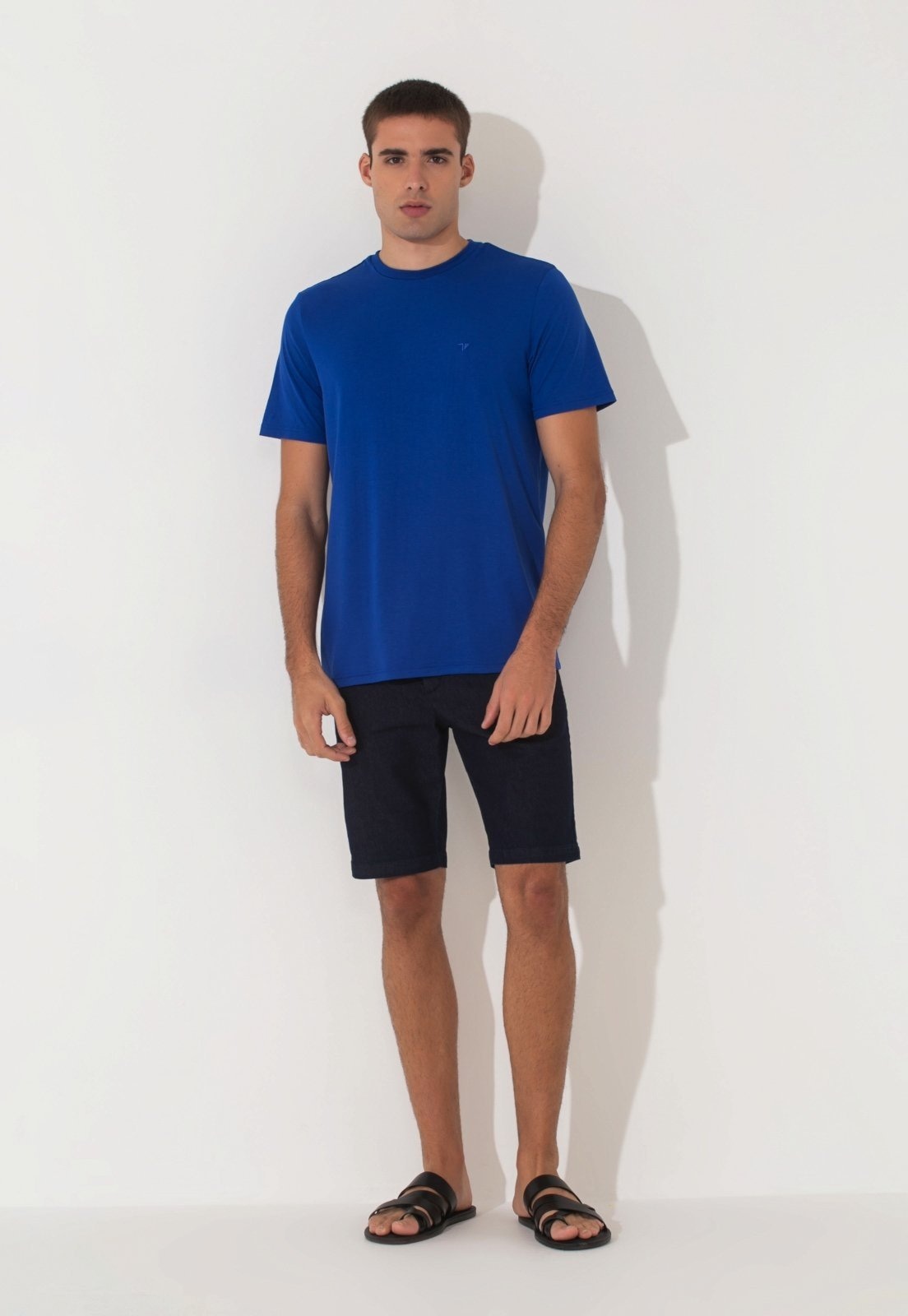 Imagem principal Bermuda Traymon Jeans Tecnologia Moovexx Marinho Traymon azul marinho