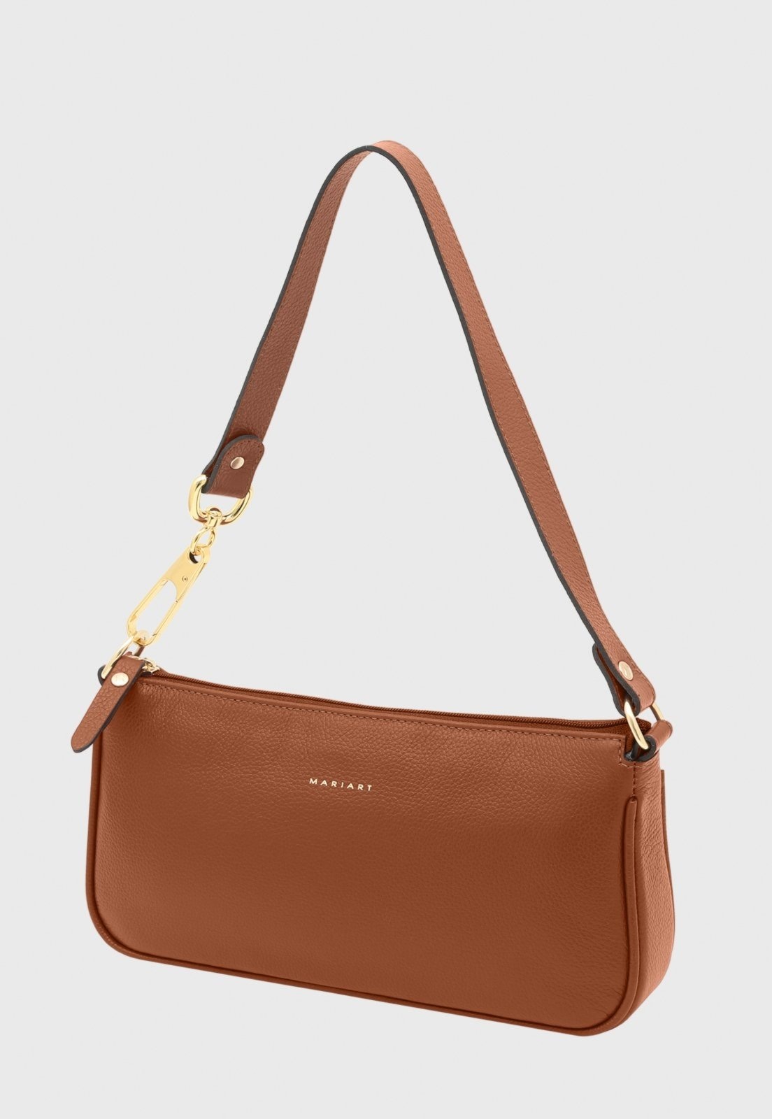 Imagem principal Bolsa Shoulder Couro Mariart Cacau Camel Floater Mariart caramelo
