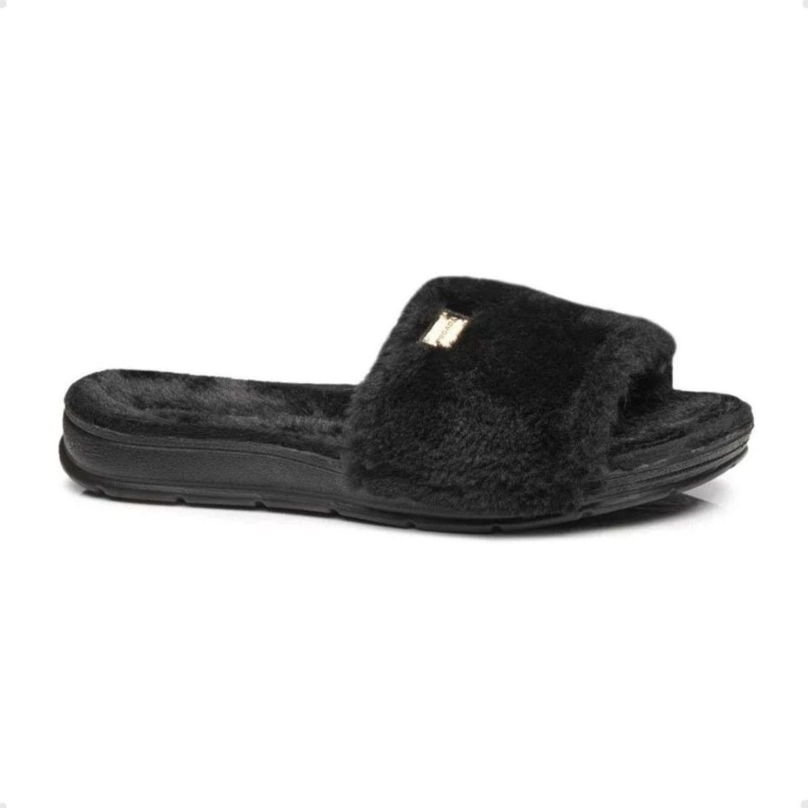 Imagem principal Infantil - Pantufa Feminina Aberta Pegada PEGADA preto