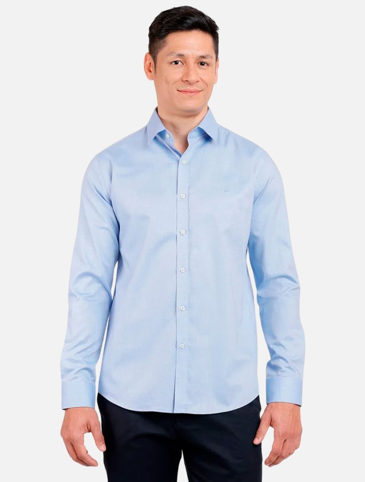 Imagem principal Camisa Aramis Slim Sarja Pima ML020725 Claro Aramis azul