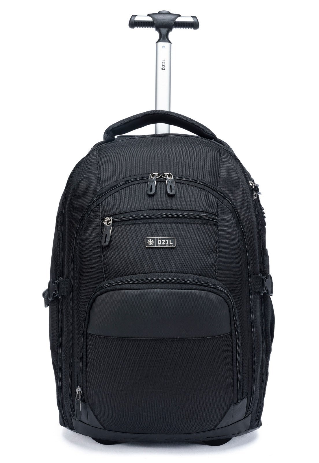 Imagem principal Mochila Carrinho Ozil Executiva Faculdade Viagem Trabalho Preta Notebook Ozil preto