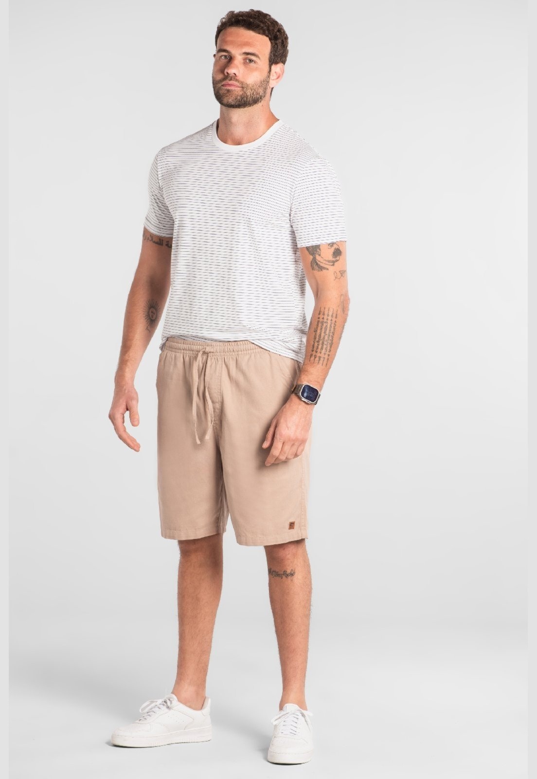 Imagem principal Bermuda Masculina em Sarja The Philippines The Philippines marrom