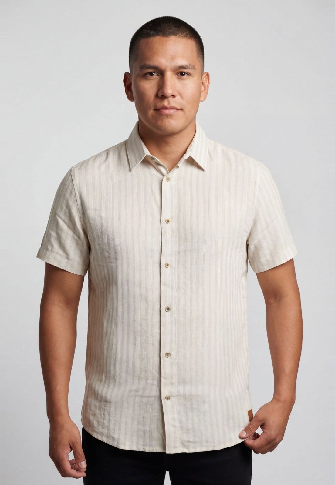 Imagem principal Camisa Masculina Forum Listrada Off-White Forum off-white white