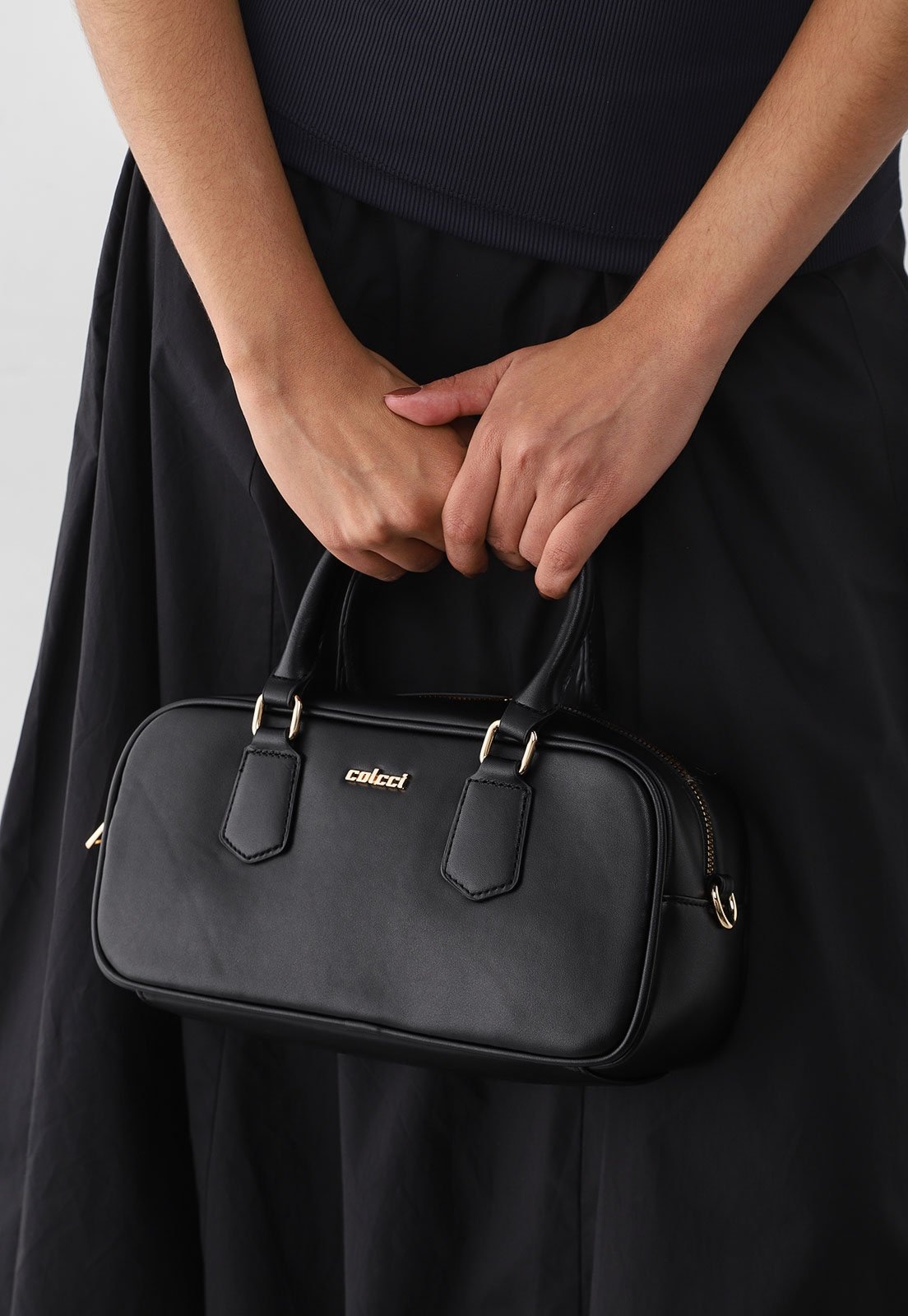 Imagem principal Bolsa Feminina Colcci Média Estruturada Preta Colcci preto