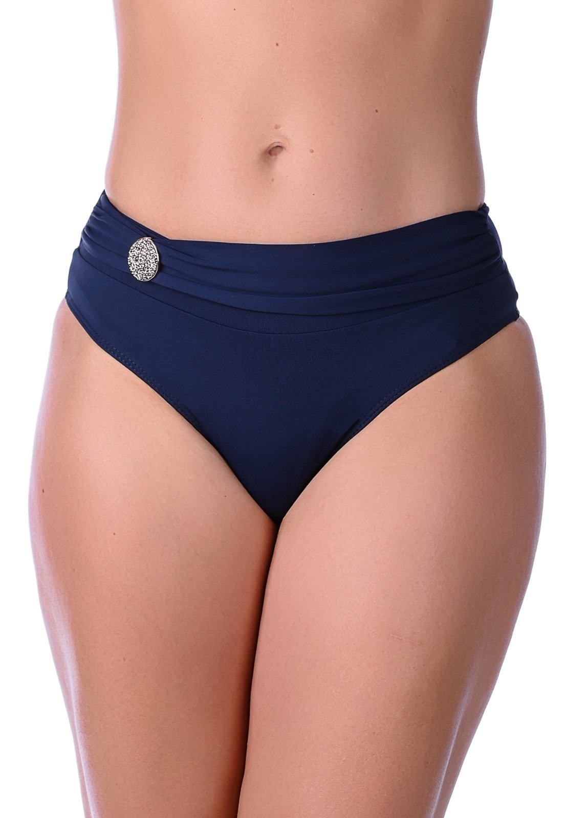 Imagem principal Calcinha Summer Soul Com Faixa e Fivela Cintura Baixa Escuro Summer Soul azul