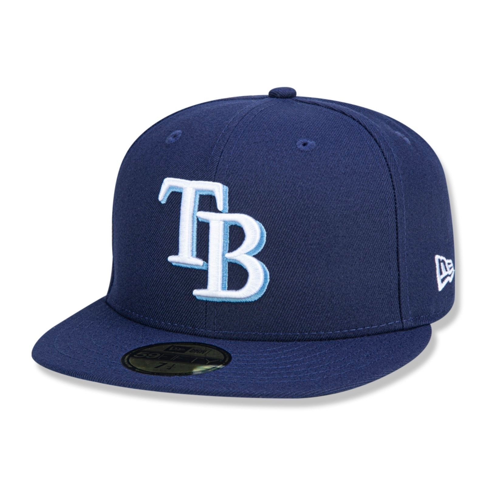 Imagem principal Boné New Era 59fifty Tampa Bay Rays Aba Reta Fitted Marinho new era azul marinho