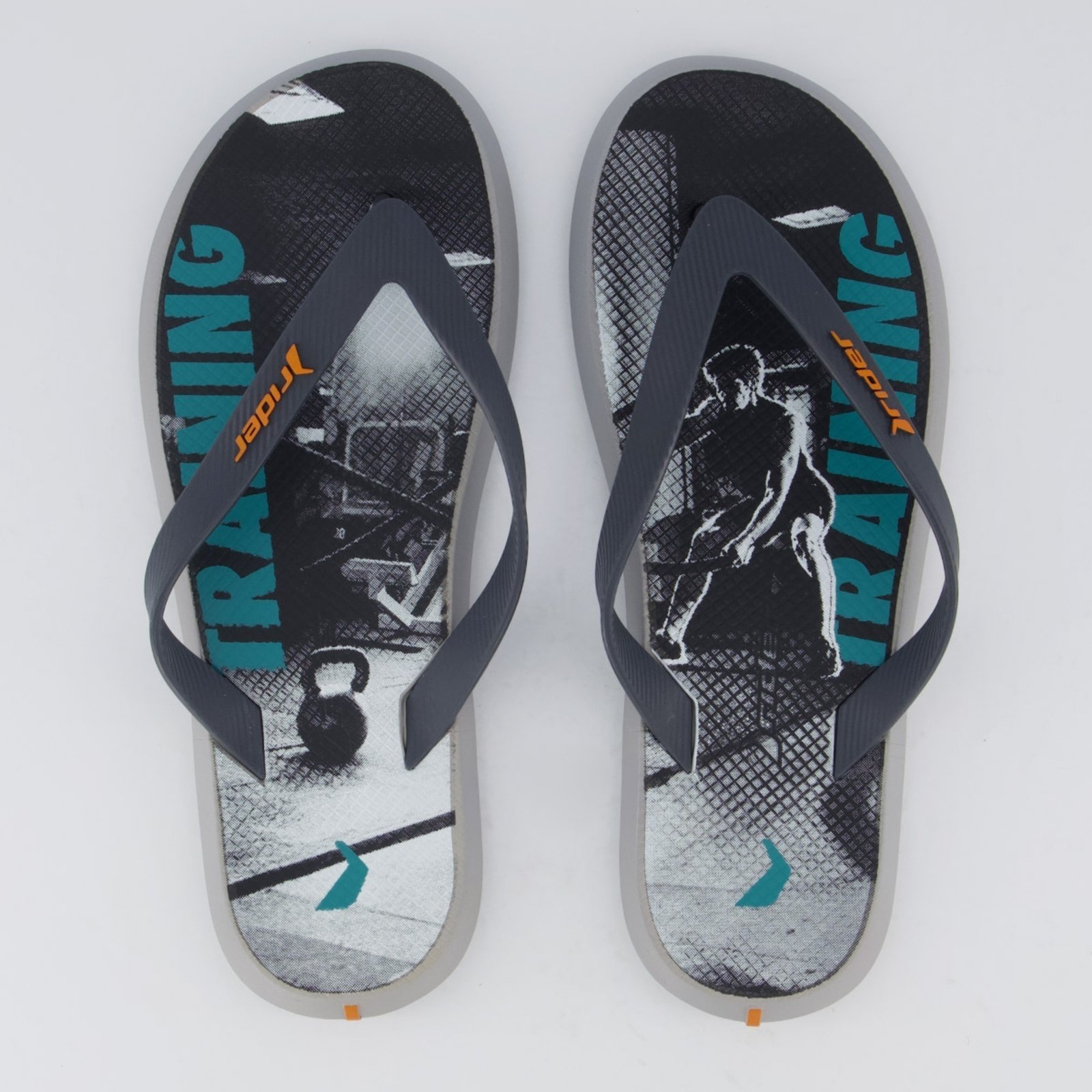 Imagem principal Chinelo Rider R1 Sport e Preto Rider cinza
