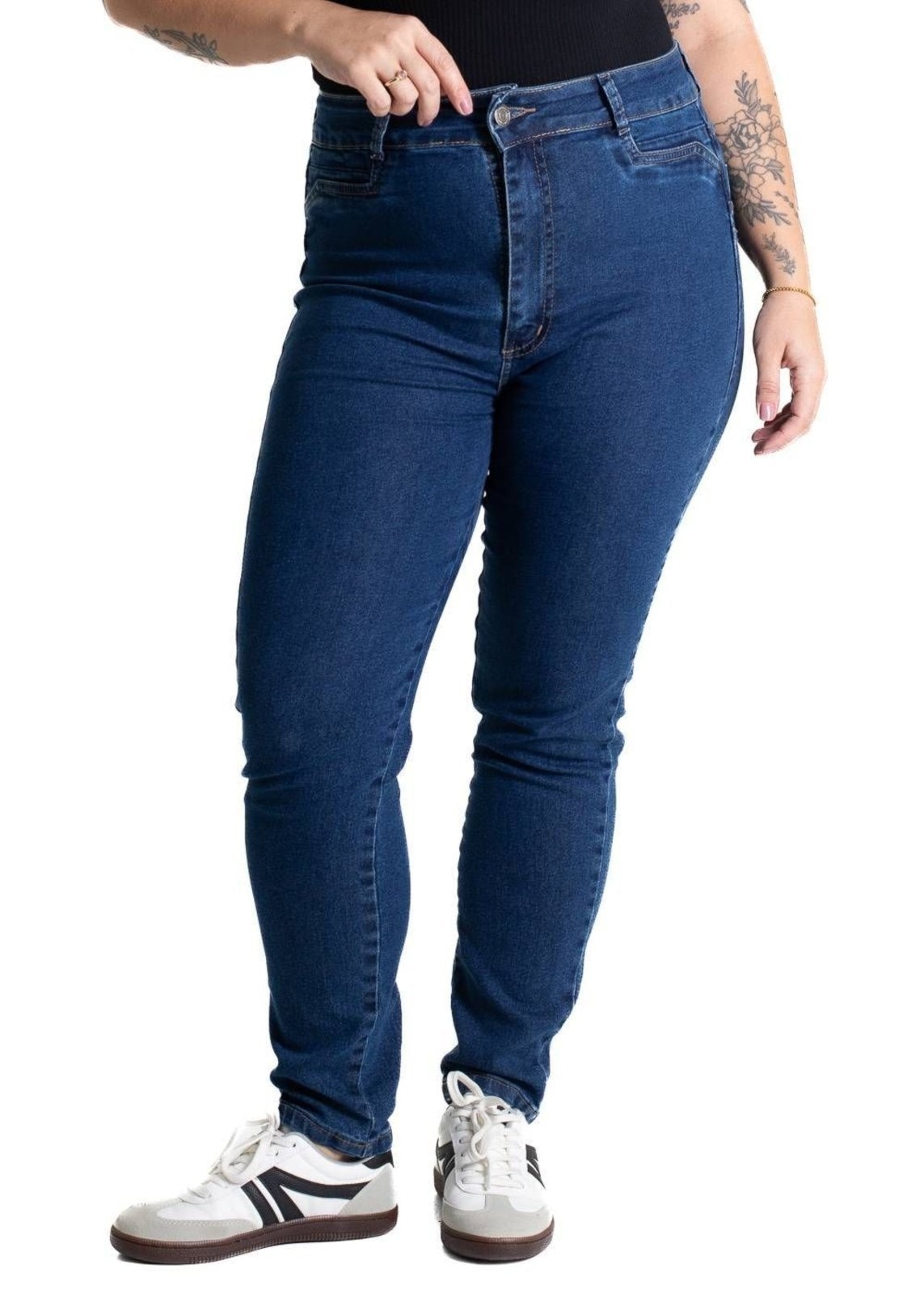 Imagem principal Calça Jeans Sawary Plus Size Levanta Bumbum - 280605 Sawary azul