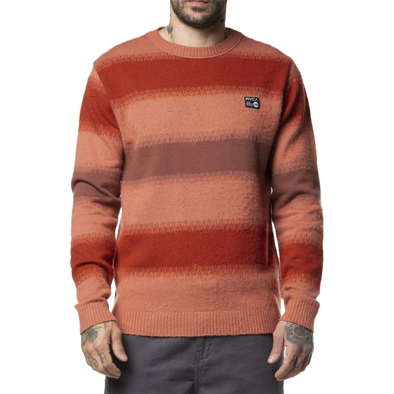 Imagem principal Tricot RVCA Spun Spirit Studio WT24 Masculino Multi Cores RVCA laranja