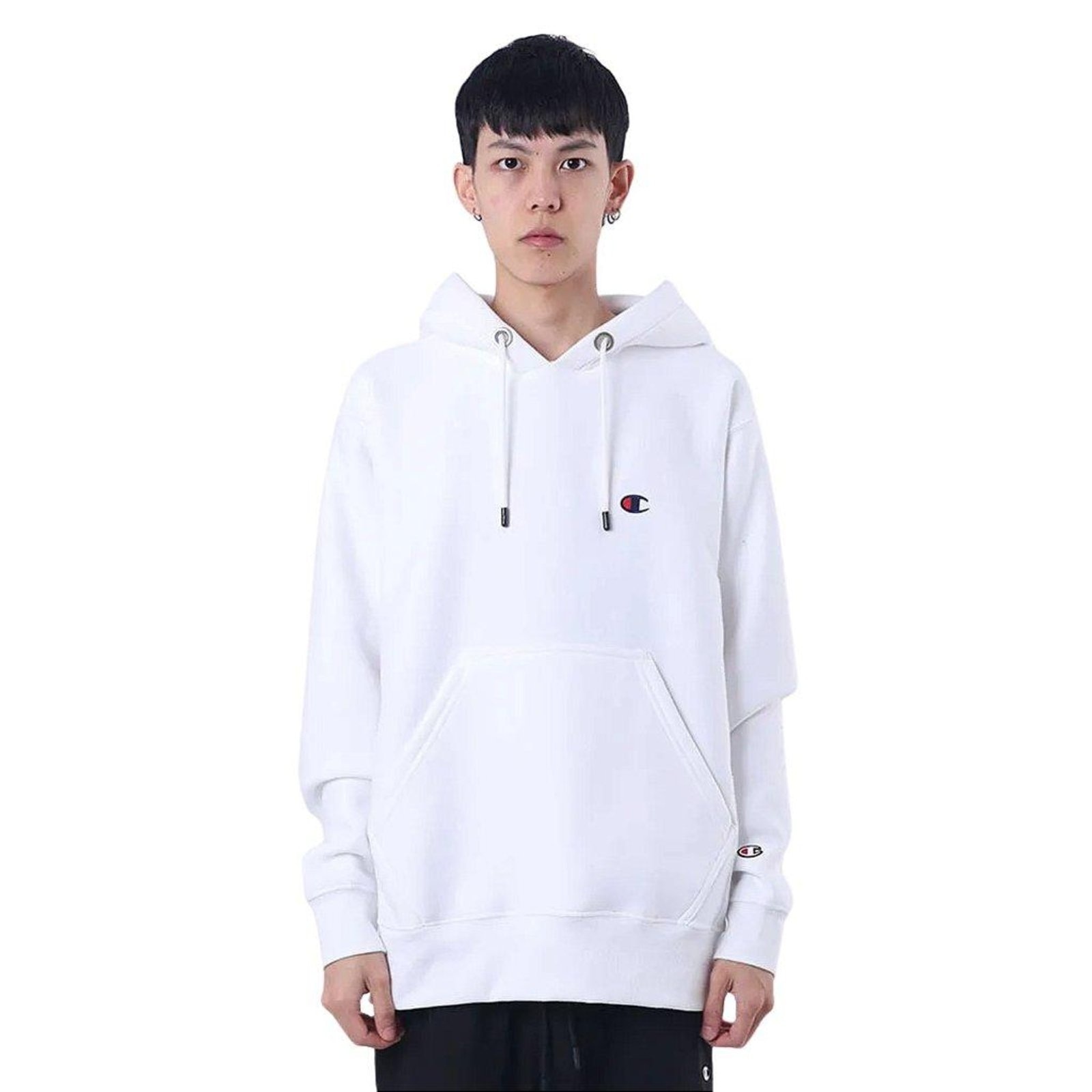 Imagem principal Moletom Canguru Champion Rw Ml Emb Logo Off White Champion off-white white