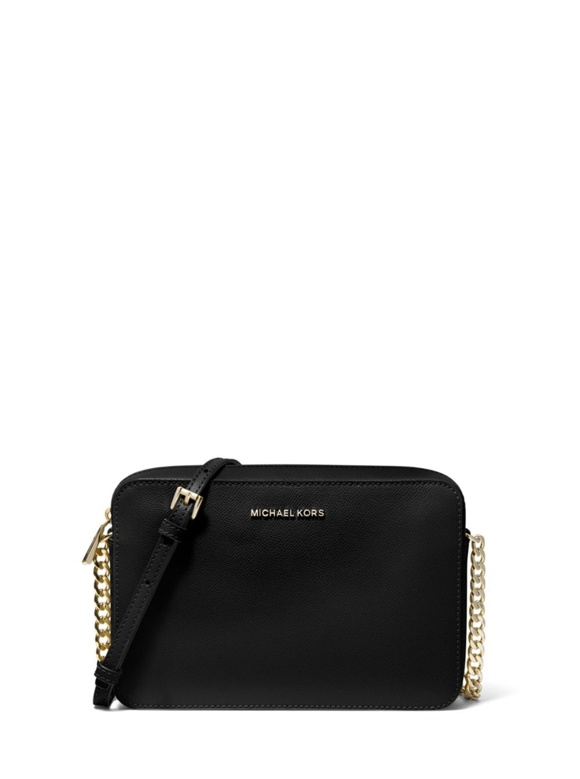 Imagem principal Bolsa Transversal Jet Set De Couro 32S4gtvc3l001 Michael Kors preto