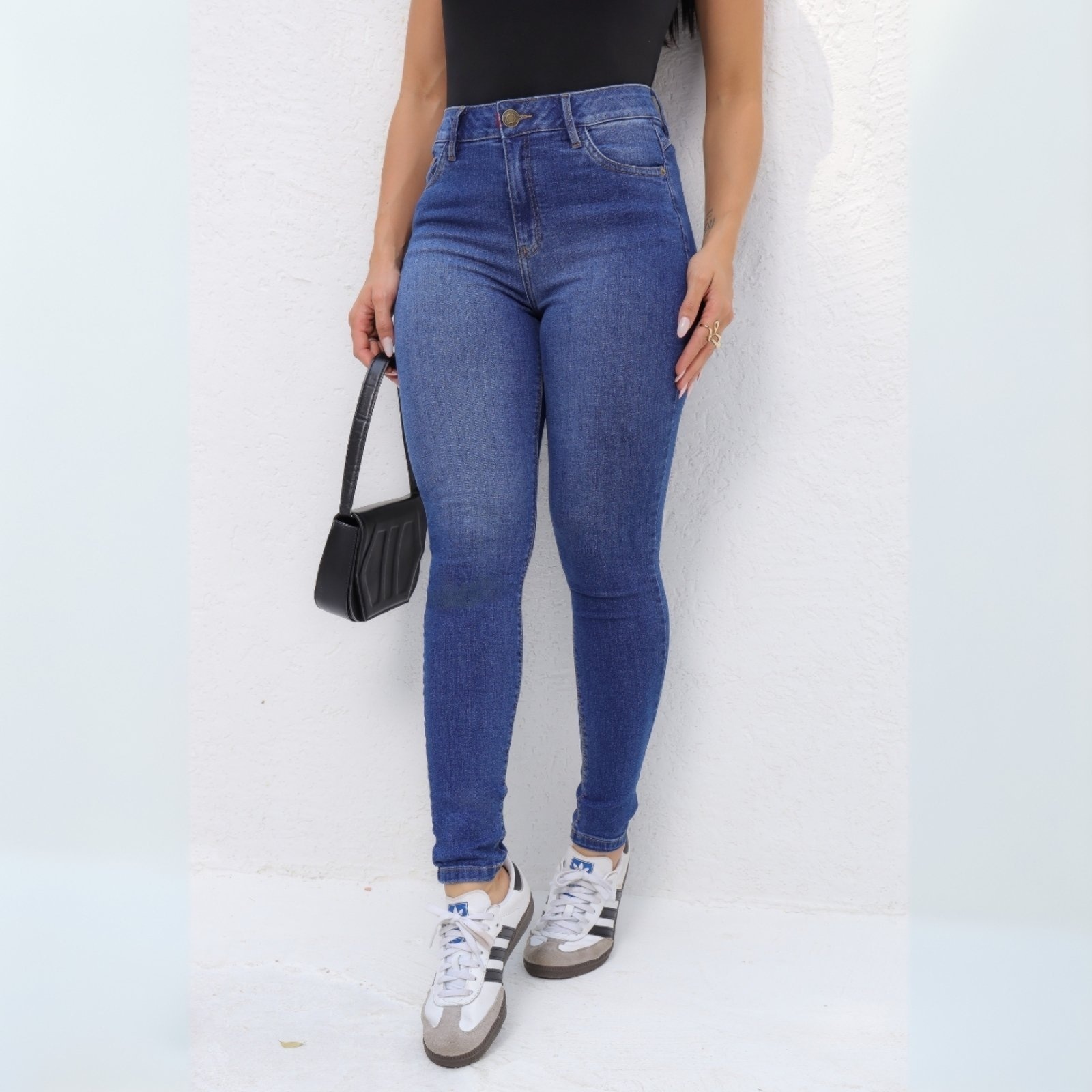 Imagem principal Calça Jeans Skinny Com Cós Personalizado Feminina Revanche Agrolândia Revanche unico