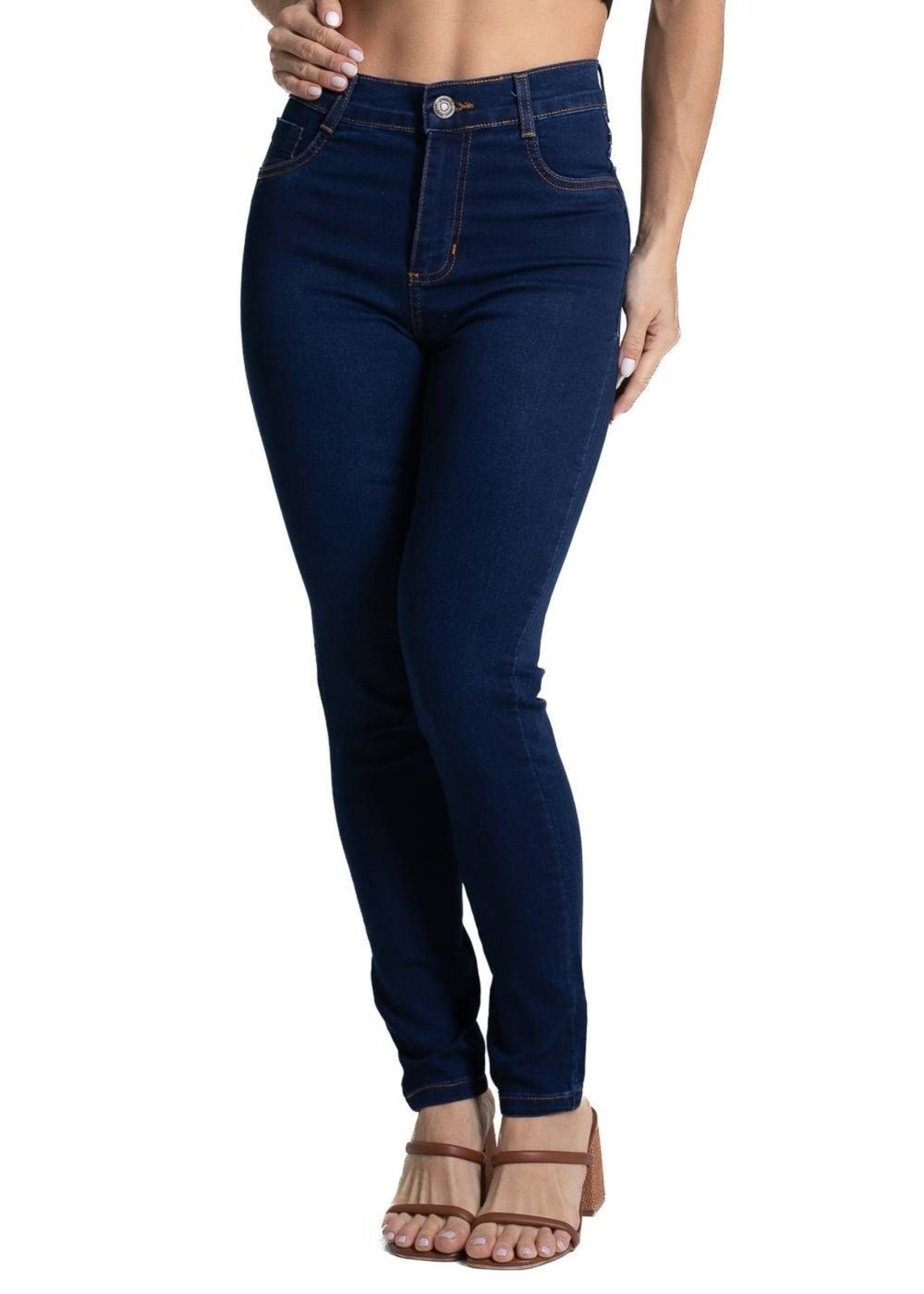 Imagem principal Calça Jeans Sawary Cigarrete - 282034 Sawary azul