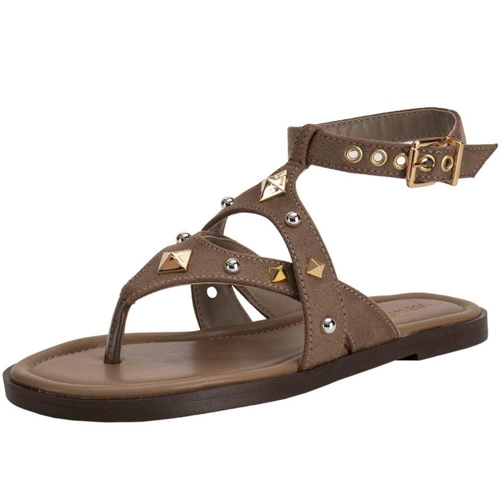 Imagem principal Sandália Feminina Flat Via Marte 329004 5833294 VIA MARTE cinza