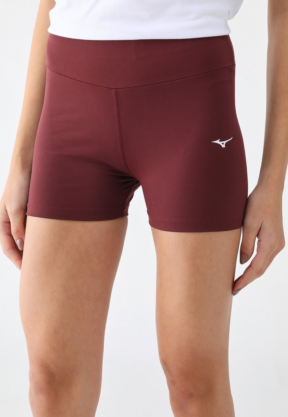 Imagem principal Short Ciclista Mizuno Ajustada Essence Mizuno vinho