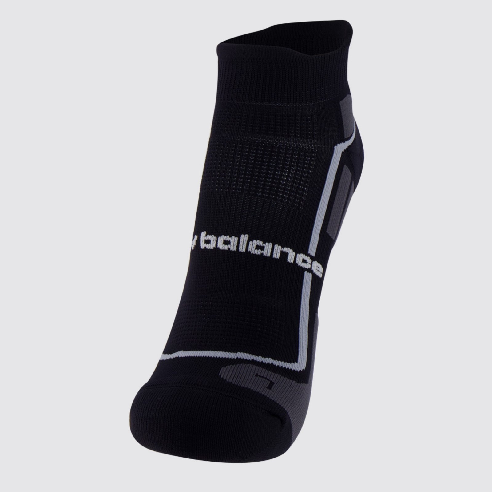 Imagem principal Meia New Balance Cano Invisível e Cinza New Balance preto