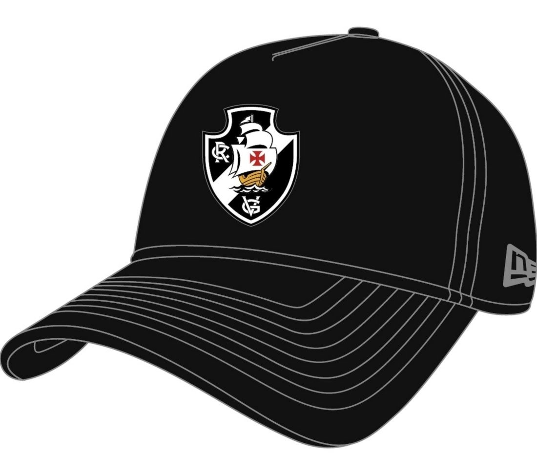 Imagem principal Boné New Era 9forty Aframe Snapback Vasco new era preto