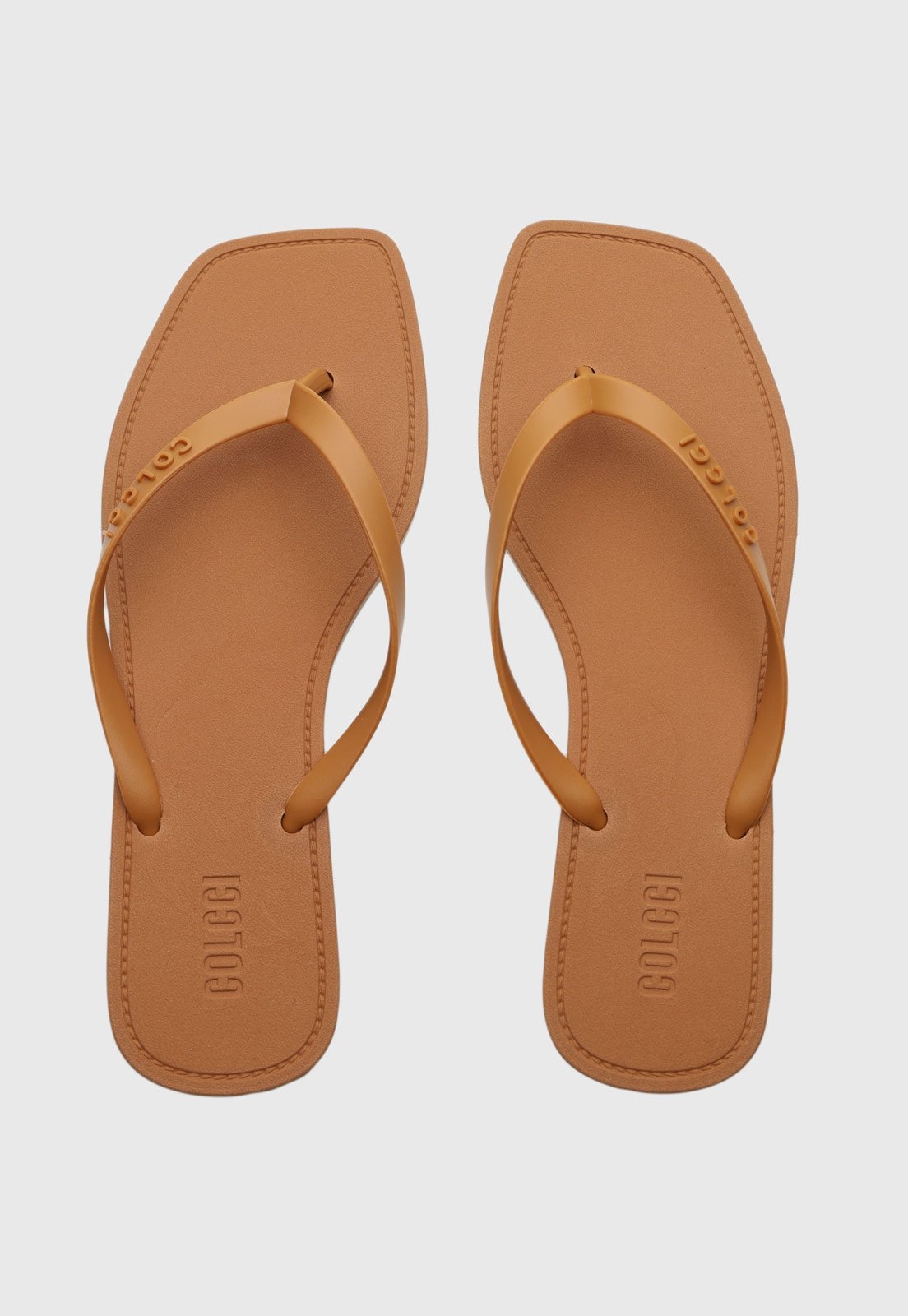 Imagem principal Chinelo Feminino Colcci Ponta Quadrada Colcci caramelo