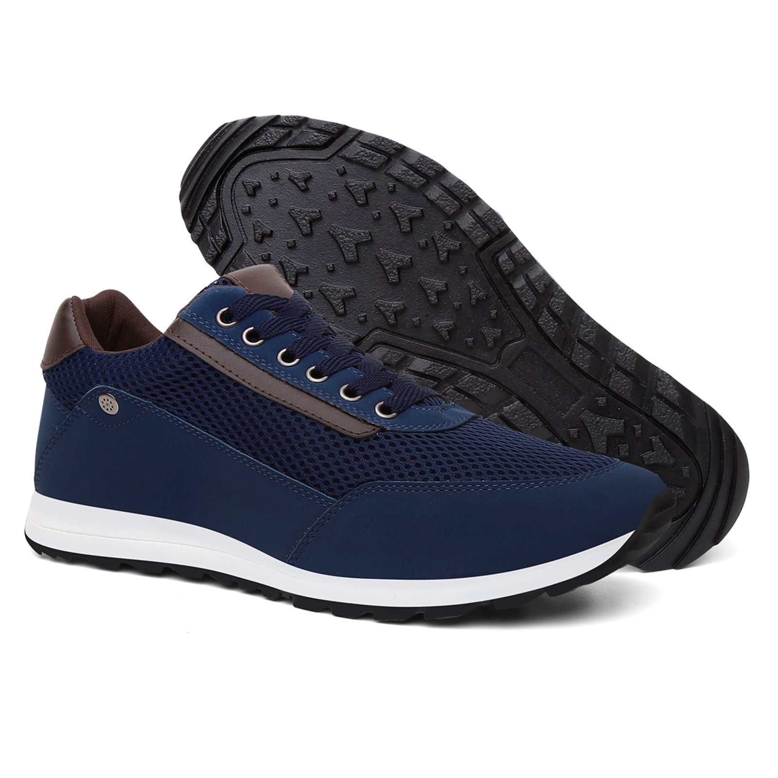 Imagem principal Tênis Masculino Sapatênis Jogger Casual Esporte Fino Marinho ZAFREM azul marinho