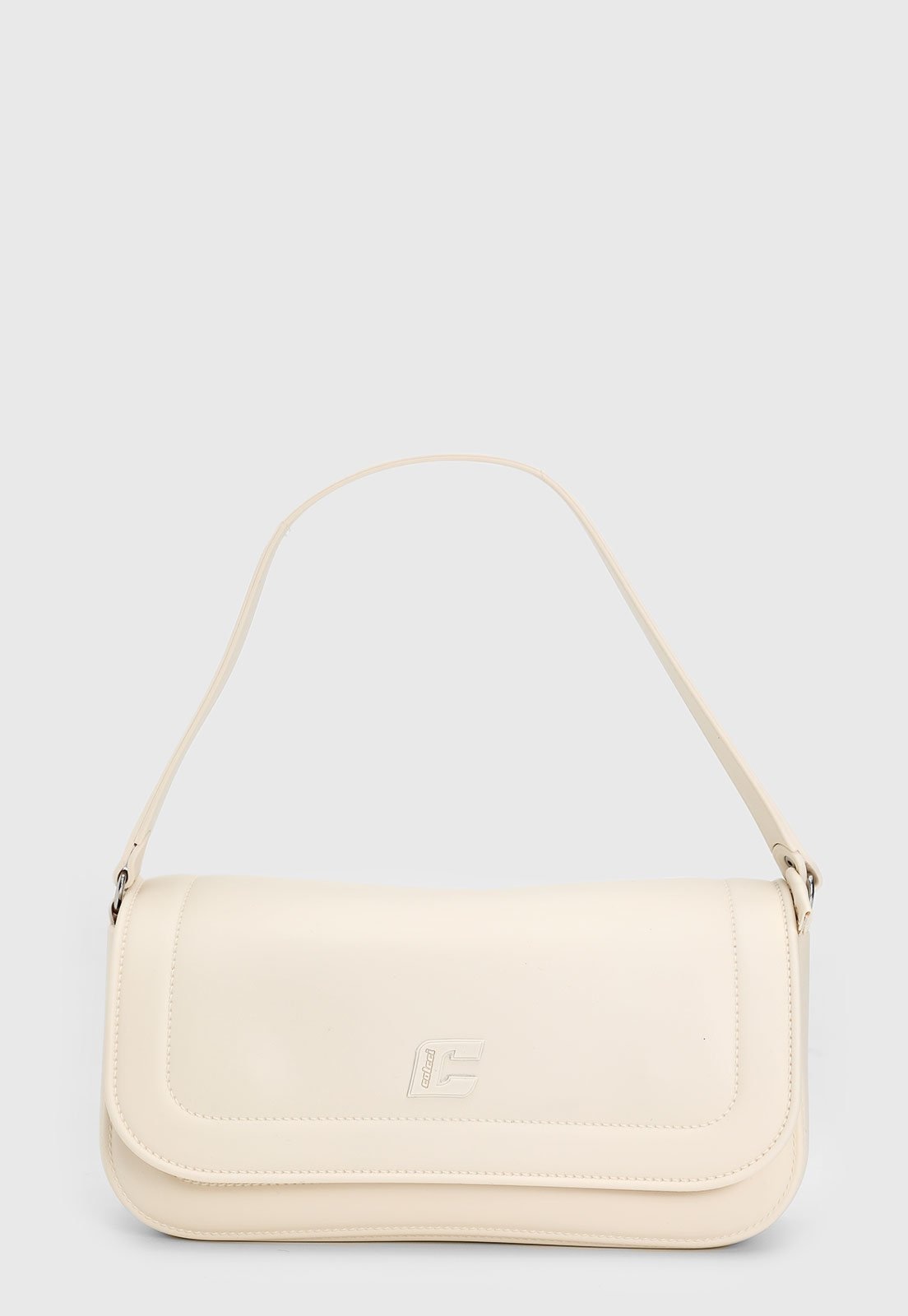 Imagem principal Bolsa Tiracolo Feminina Colcci Logo Off-White Colcci off-white white