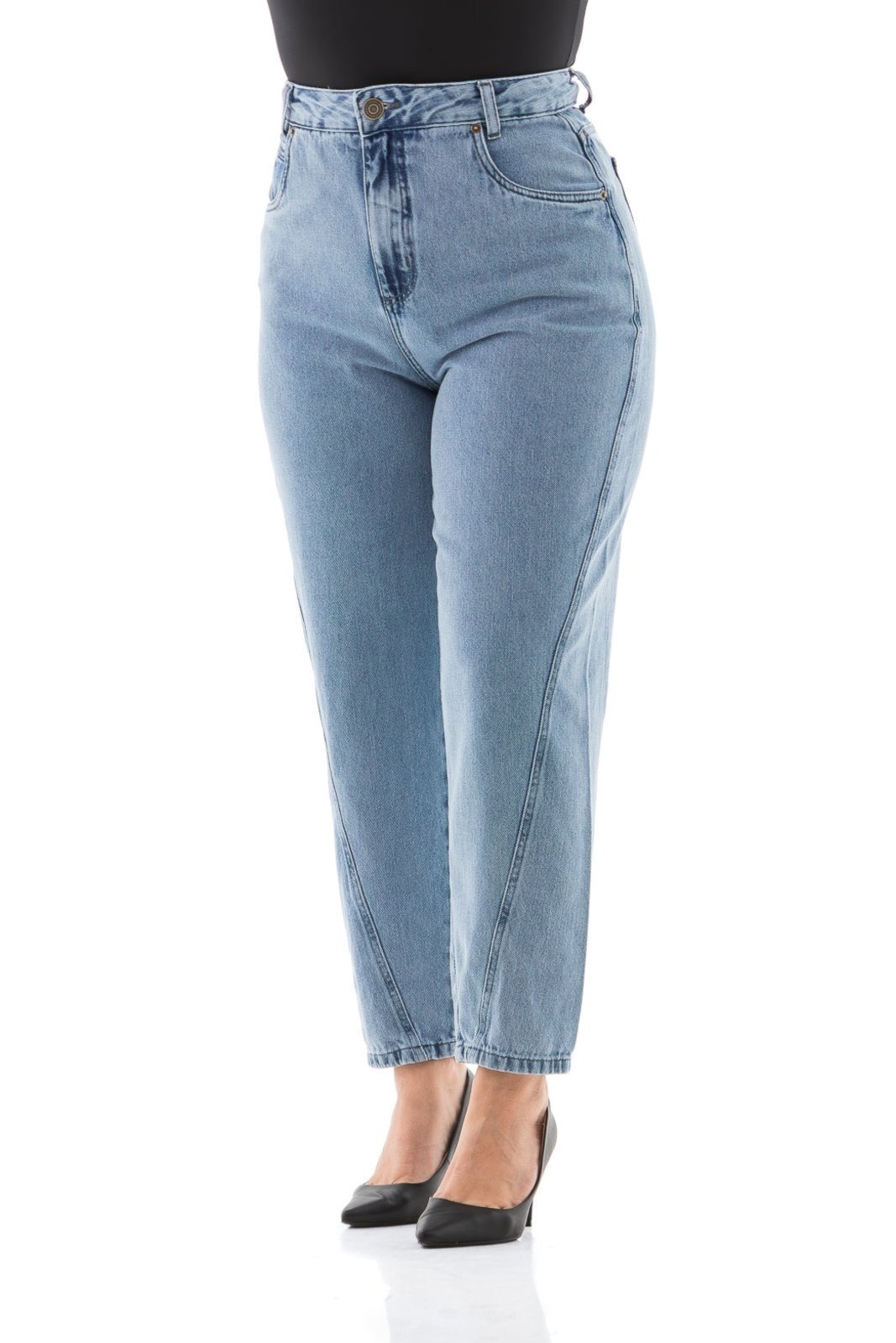 Imagem principal Calça Feminina Arauto Balloon ARAUTO JEANS azul/jeans