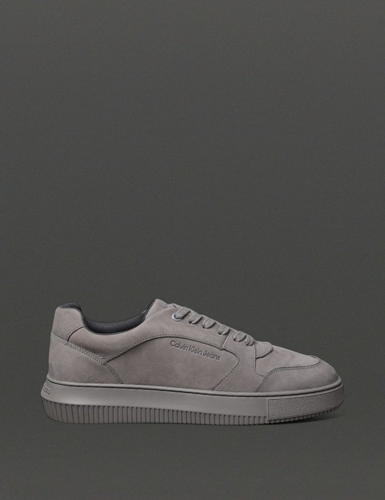Imagem principal Tênis Masculino Chunky Unicolor Calvin Klein Jeans Médio Calvin Klein Jeans cinza