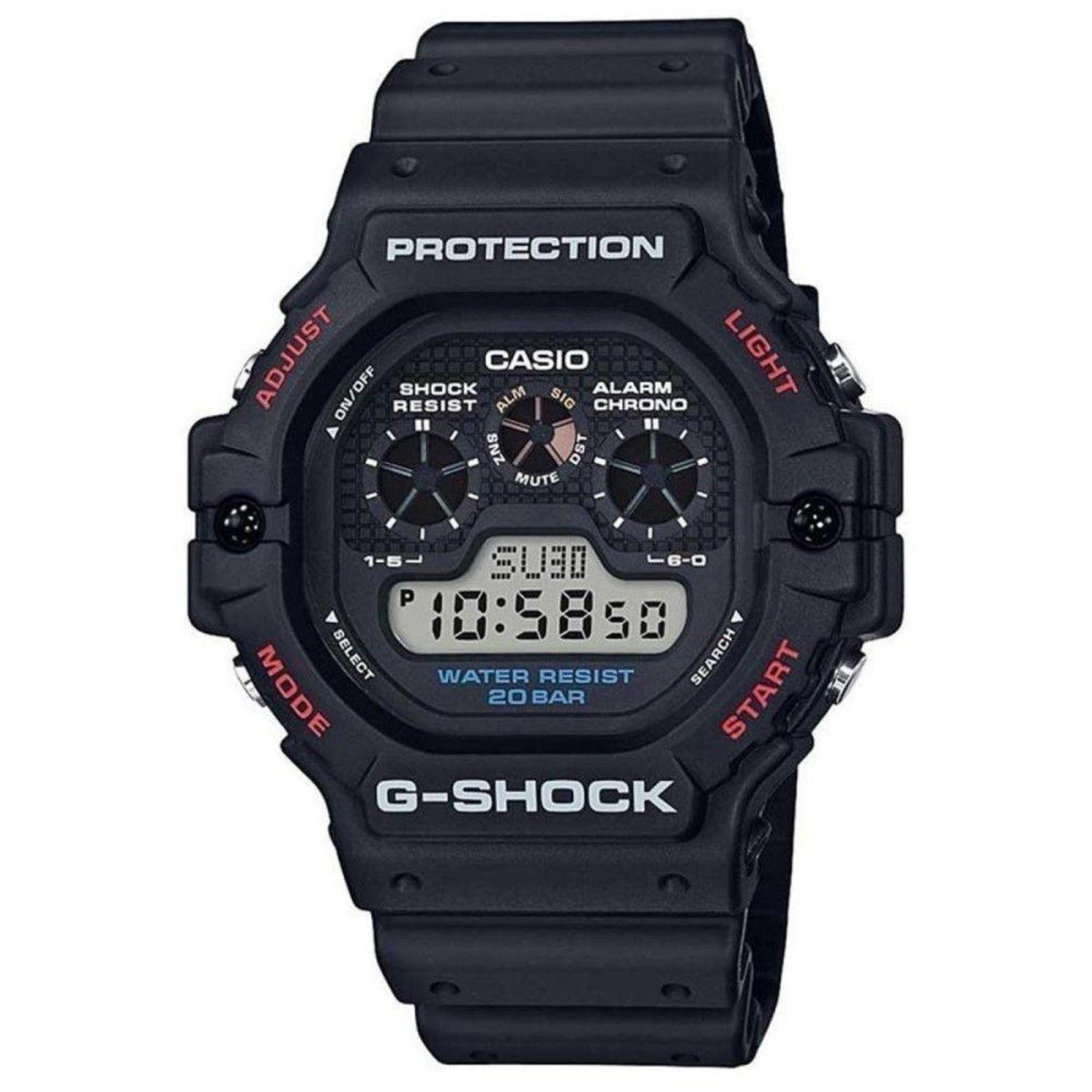 Imagem principal Relógio G-Shock DW-5900-1DR Masculino G-SHOCK preto