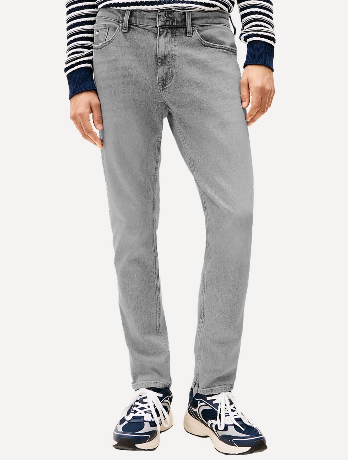 Imagem principal Calça Tommy Jeans Masculina Slim Austim Stone Escuro Tommy Jeans cinza