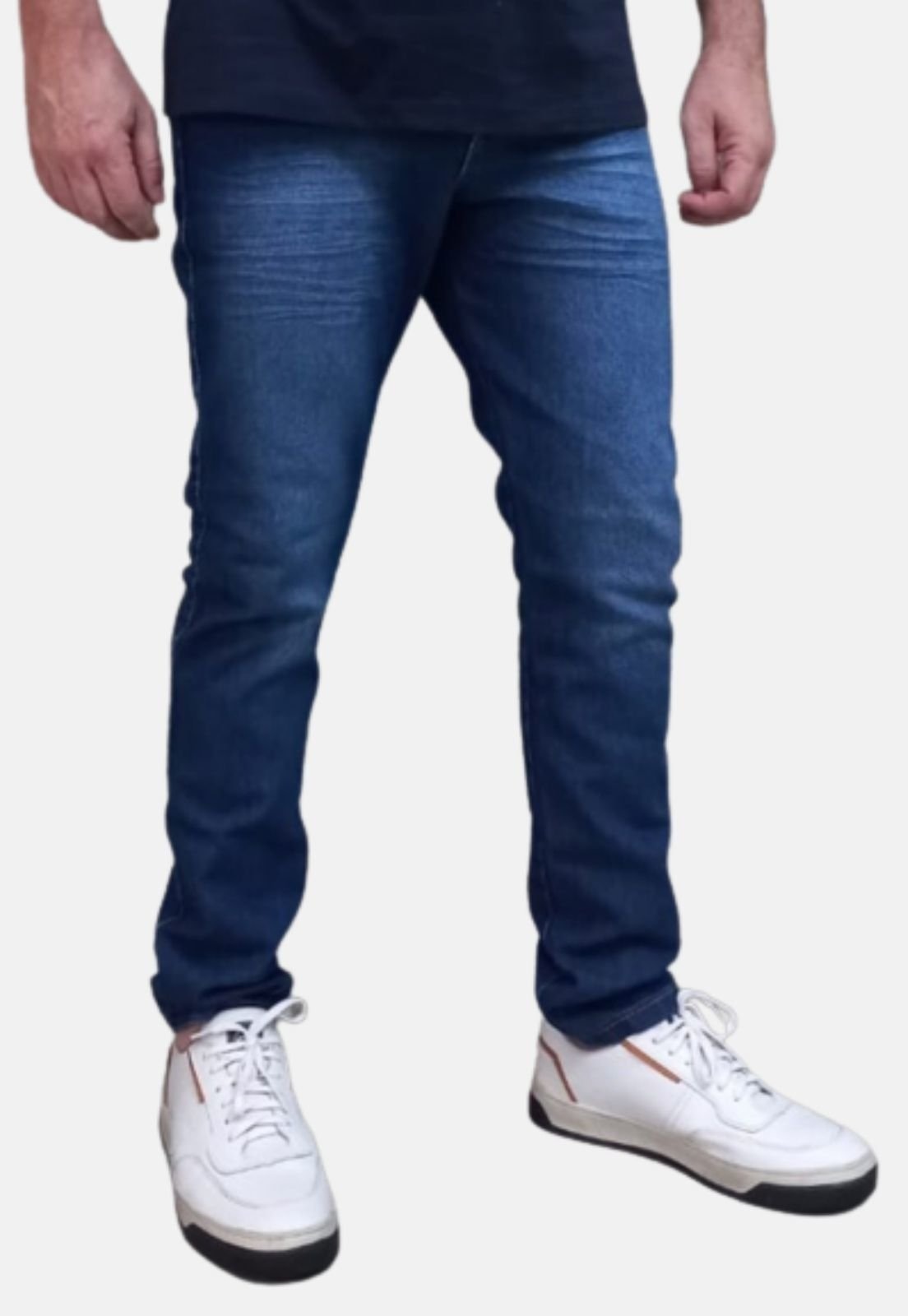 Imagem principal Calça Boen Jeans Slim Elastano Estonada BOEN JEANS azul