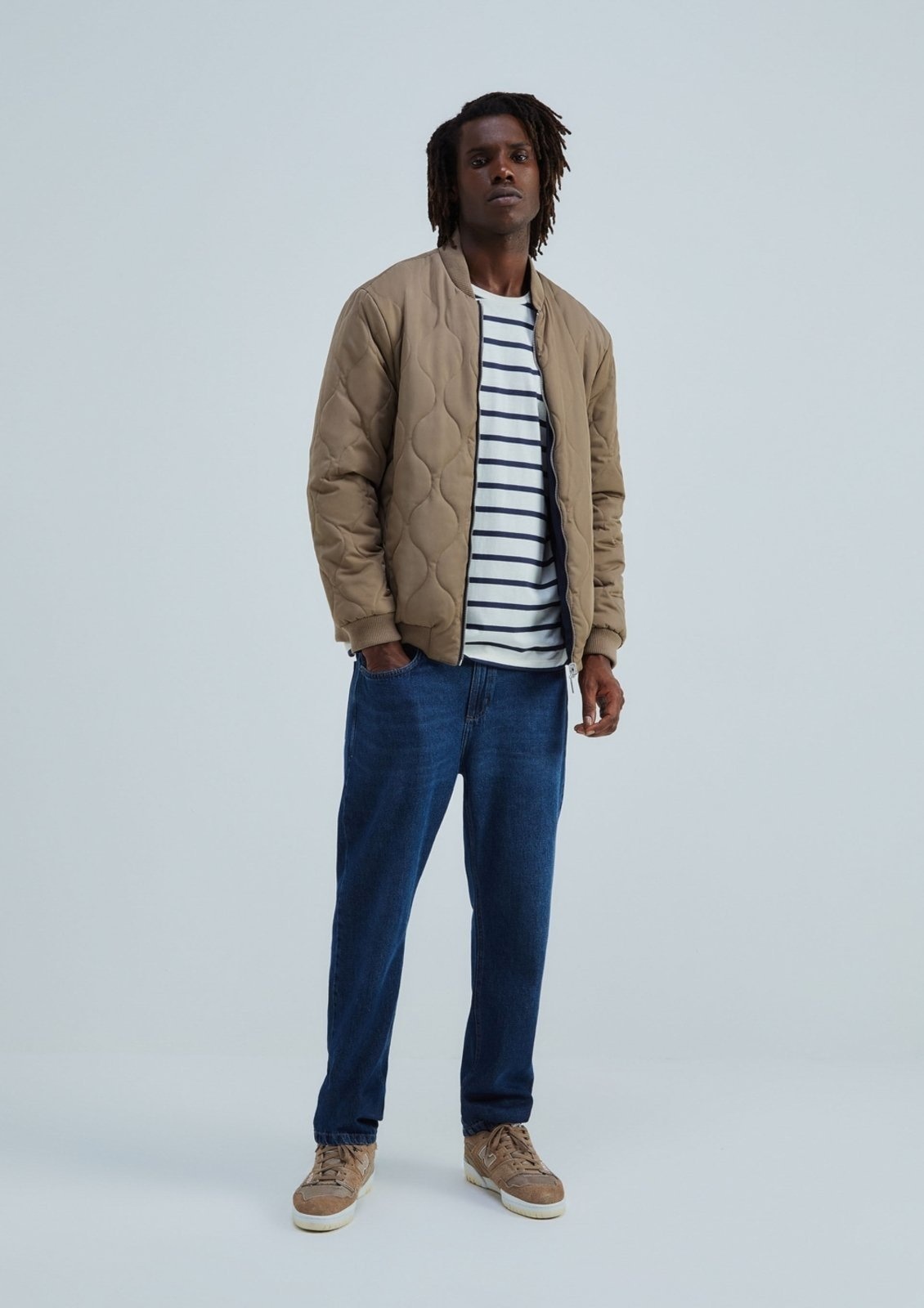 Imagem principal Calça Jeans Básica Masculina Reta Hering azul