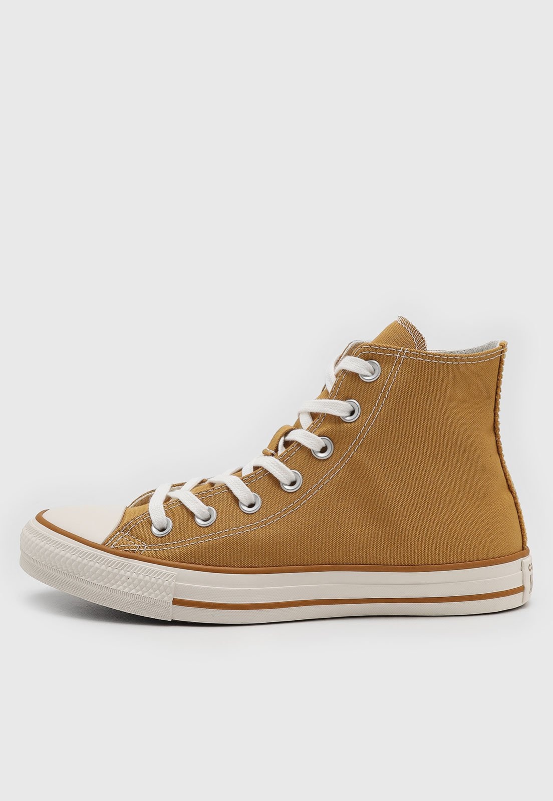 Imagem principal Tênis Feminino Converse Chuck Taylor All Star Cano Alto Mostarda Converse amarelo