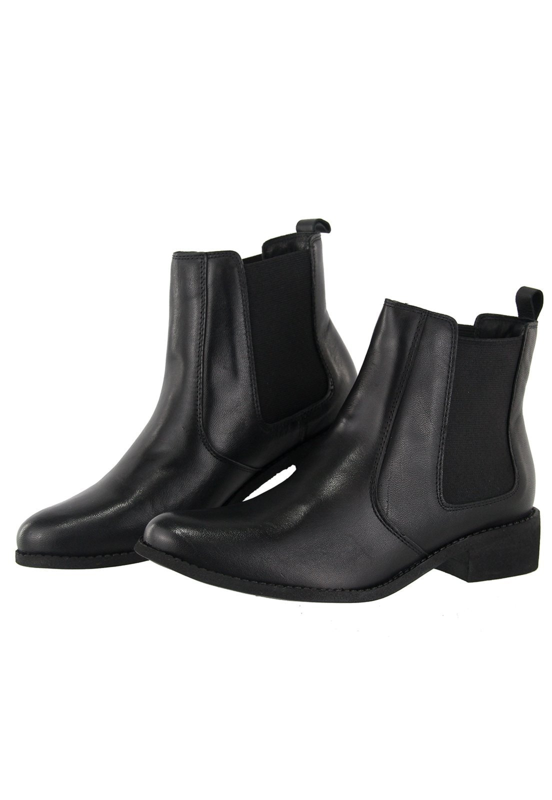 Imagem principal Bota Chelsea Em Couro Maria Paula MARIA PAULA preto